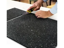 Karat Antivibrationsmatte Schallschutzmatte nach Maß Stärke 1,97 cm 62,5 x 900 cm< Kühlschränke