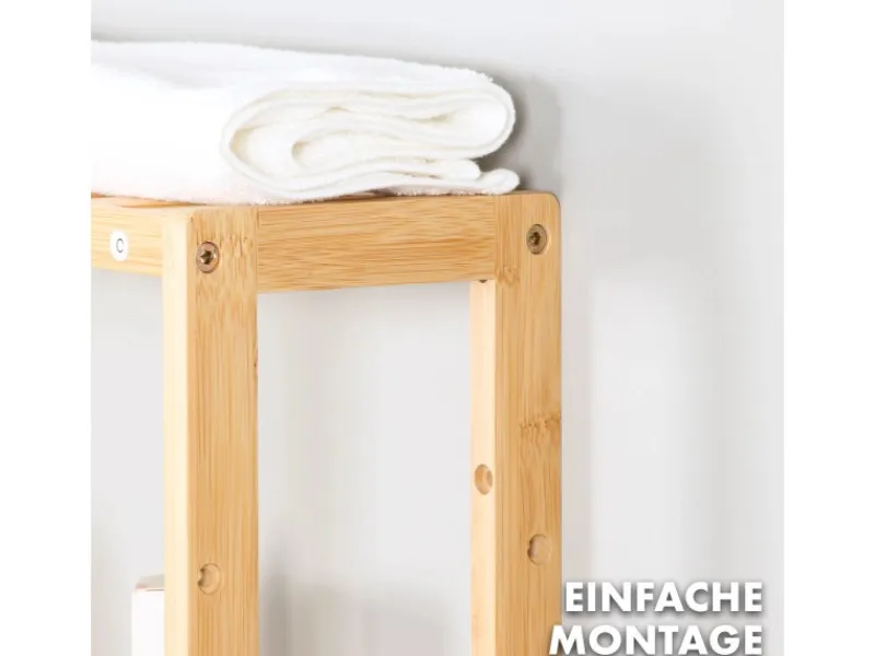 Karat Küchenregale<Bambus Wandregal WyomIng Elegantes Schweberegal Mit 3 Etagen