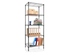 Karat Küchenregale<Gitterregal Rocky 250 kg Belastbarkeit 5 Böden 90 x 45 x 200 cm