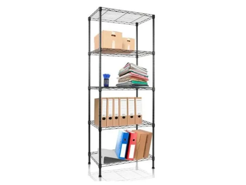 Karat Küchenregale<Gitterregal Rocky 250 kg Belastbarkeit 5 Böden 90 x 45 x 200 cm