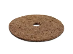Clearance Karat Mulchscheiben Kokos Pflanzenschutzmatte Winterschutz Kokosfaser 1 Stück Ø 15 cm