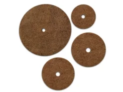 Karat Mulchscheiben Kokos Pflanzenschutzmatte Winterschutz Kokosfaser 5er-Set Ø 30 cm< Töpfe