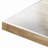 Karat Tischfolie Imperial Transparent Mattiert mit Abgeschrägter Kante 50 x 130 cm< Kücheninseln