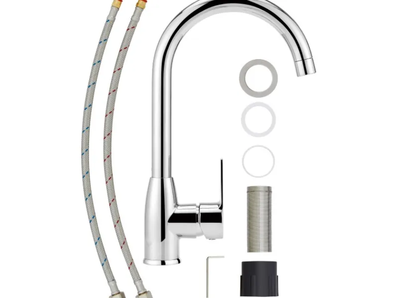 Best Küchenarmatur Lattari Einhebel Chrom-Optik