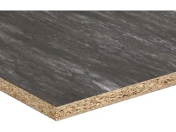 Hot Küchenrückwand  64 x 1,5 cm Zweiseitig Black/Steel max. Länge 4,1 m Meterware