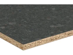 Hot Küchenrückwand  64 x 1,5 cm Zweiseitig Black/Steel max. Länge 4,1 m Meterware