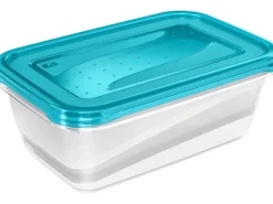 Best Keeeper Frischhaltedose Fredo Fresh Transparent-Blau 2 x 3,3 l