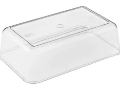 Best Keeeper Frischhaltedose Tino 22,5 cm x 13,5 cm x 6,5 cm Transparent-Blau
