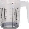 Keeeper Küchenhelfer<Messkanne Massimo mit Anti-Rutsch-Funktion 500 ml Nordic Grau
