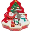 Vorratsdosen<Keksdose Weihnachtsbaum 15 cm x 6,5 cm x 18 cm