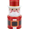Keksdose Weihnachtsmann Ø 13,5 cm x 25,5 cm< Vorratsdosen