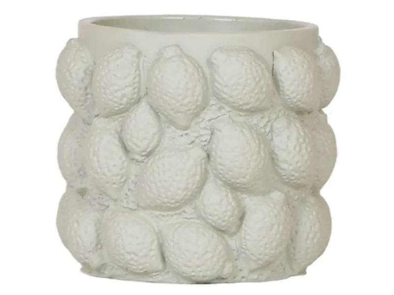 Clearance Keramik-Übertopf Citrus Ø 9 cm x 10 cm Farbauswahl