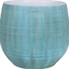 Töpfe<Keramik-Übertopf Faro Ø 20 cm x 17 cm Grün