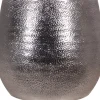 Clearance Keramik-Übertopf Hammerschlag Ø 34 cm x 31 cm Silber