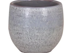 Töpfe<Keramik-Übertopf Roleto Ø 24 cm x 21 cm Türkis