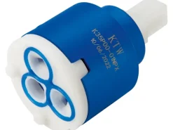 Zweigriffarmatur|Einhebelmischer<Keramikkartusche Ø 35 mm x 59 mm für Einhebelmischer