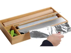 Kesper Küchenhelfer<Folienspender Bambus FSC®