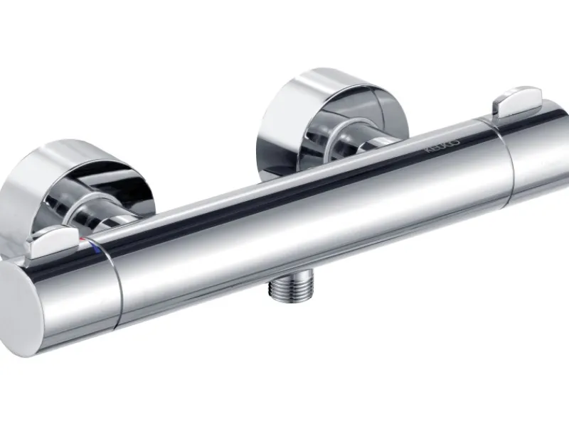 Keuco Einhebel-Brausemischer Plan blue 53924 Chrom< Zweigriffarmatur