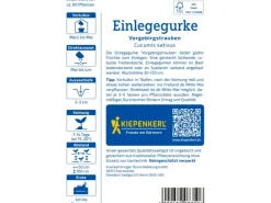 Kiepenkerl Einlegegurken "Vorgebirgstrauben"< Töpfe