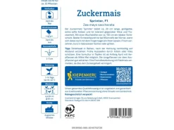 Kiepenkerl Profi-Line Zuckermais "Sprinter" F1-Hybride< Töpfe