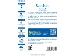 Kiepenkerl Töpfe<Zucchini "Diamant" F1-Hybride