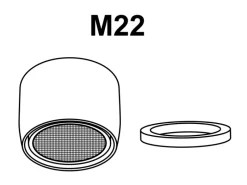 Kirchhoff Ersatzteile Küchenarmatur<Mischdüse M22IG Verchromt