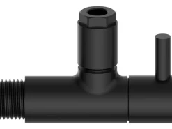 Kirchhoff Kühlschränke<Universal Eckventil für Kalt- und Warmwasserleitungen Schwarz Matt