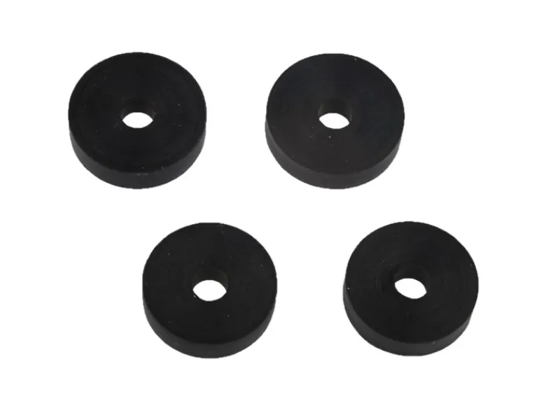 Best Kirchhoff Ventiltellerdichtungsset Gummi Klein 2 Größen Schwarz 2 x 2 Stück