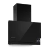 New Klarstein Amelia Dunstabzugshaube 123W 60x47x23,5cm LED-Beleuchtung Touch Glas Schwarz