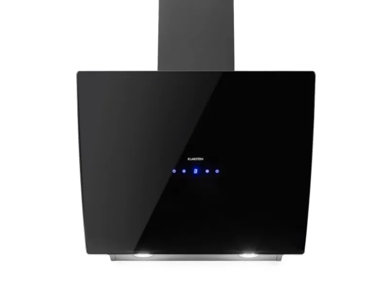 Klarstein Annabelle 60 Dunstabzugshaube Glas 595 m³/h Touch-Armatur< Dunstabzugshauben-Filter