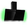 Hot Klarstein Aurora Eco 90 Dunstabzugshaube 550 m³/h 90cm Kopffrei Ambientelicht Schwarz