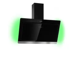 Hot Klarstein Aurora Eco 90 Dunstabzugshaube 550 m³/h 90cm Kopffrei Ambientelicht Schwarz