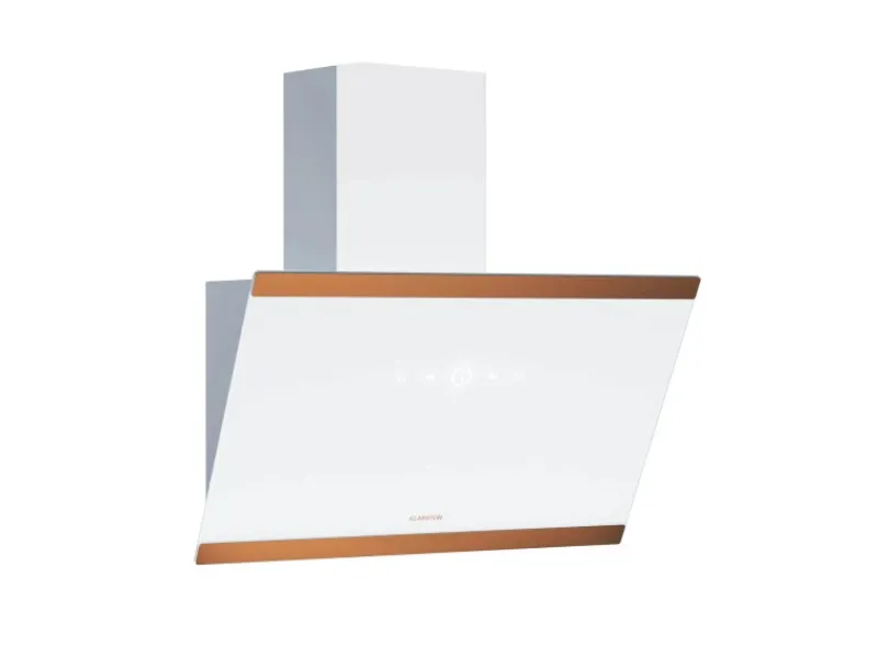 Outlet Klarstein FlashLine 60 Dunstabzugshaube A++ 524 m³/h 3 Stufen Touch Abluft/Umluft 100 W Weiß