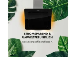 Sale Klarstein Helena 60 Dunstabzugshaube 595 m³/h LED-Display Schwarz