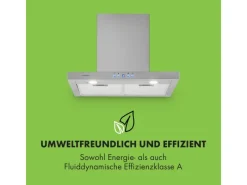 Klarstein Dunstabzugshauben-Filter|Herde<Limelight Dunstabzugshaube 60cm Wandhaube 600m³/h Edelstahl Silber