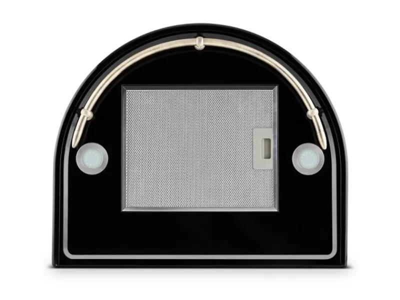 Klarstein Dunstabzugshauben-Filter<Lumio Neo Retro-Dunstabzugshaube 60cm 610m³/h A Edelstahl Schwarz