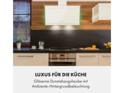 Klarstein Dunstabzugshauben-Filter|Herde<Mirage 90 Dunstabzugshaube 550 m³/h Touch-Panel Ambient EEC A++