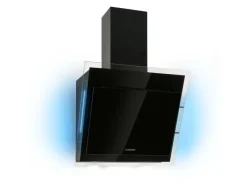 Sale Klarstein Mirage 60 Dunstabzugshaube 550m³/h Touch-Panel RGB-Ambiente-Licht Glas Schwarz