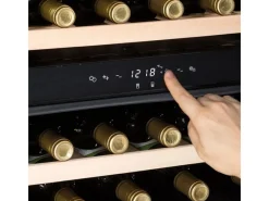 Klarstein Rhone 25 Duo Weinkühlschrank Kompression 2 Zonen 75 L 25 Flaschen< Kühlschränke