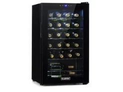 Klarstein Shiraz 24 Uno Weinkühlschrank 63 L 24 Flaschen Touch-Bedienfeld 5-18°C< Kühlschränke