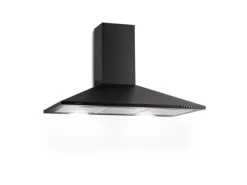 Best Klarstein Zugspitze 90 Dunstabzugshaube Wandanbau 65W 330m³/h LED Schwarz