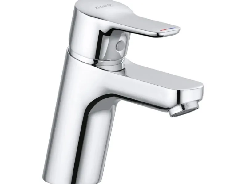 Kludi Waschtisch-Einhandmischer 70 PURE&EASY in Chrom< Einhebelmischer
