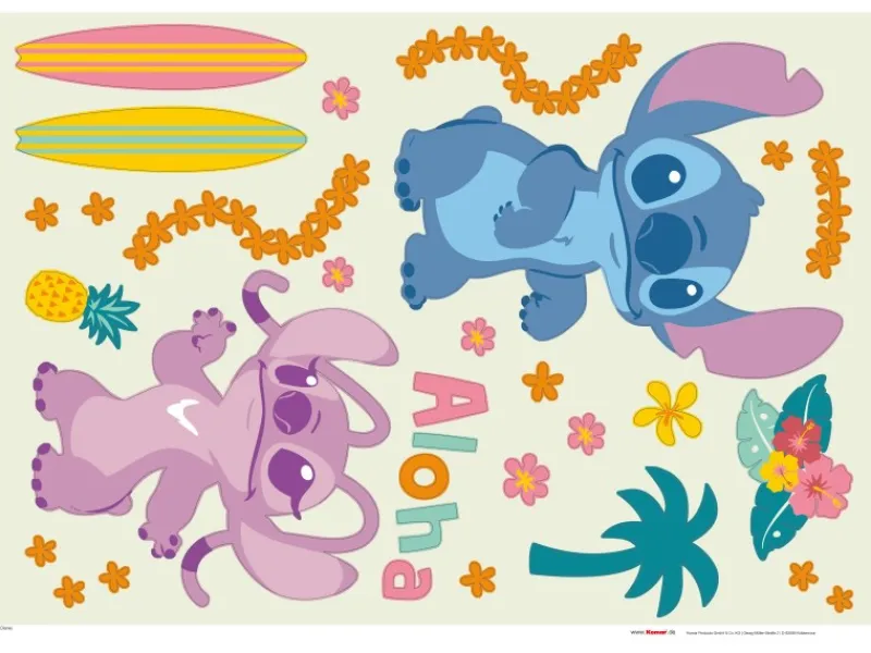 Komar Kühlschränke<Deko-Sticker Stitch Aloha