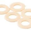 KÖRO Zubehör Für Küchenarmatur|Ersatzteile Küchenarmatur<TPE-Ring 10 mm x 18,5 mm x 2 mm mit Lippen für Brauseschlauch 1/2" 5 Stück