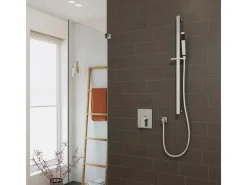 Kronenbach Duschsystem Unterputz mit Einhebelmischer eckig Neura 2.0 in Chrom< Einhebelmischer