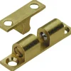 Kugelschnäpper 60 mm x 11 mm Messing matt< Küchenschränke