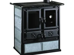 La Nordica Herde<Küchenherd Rosetta Naturstein 7,2 kW EEK: A+ gratis Anzündpapier