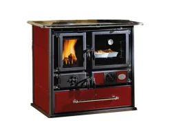 La Nordica Küchenofen Ros Keramik Bordeaux 8,4 kW< Kochfelder|Herde