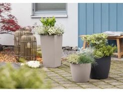 Sale Lechuza ® Pflanzgefäß Classico Color 35 Schiefer Ø 35 cm Grau