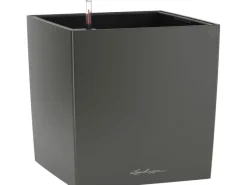 Lechuza ® Pflanzgefäß Cube Premium 50 cm x 50 cm metallic< Töpfe